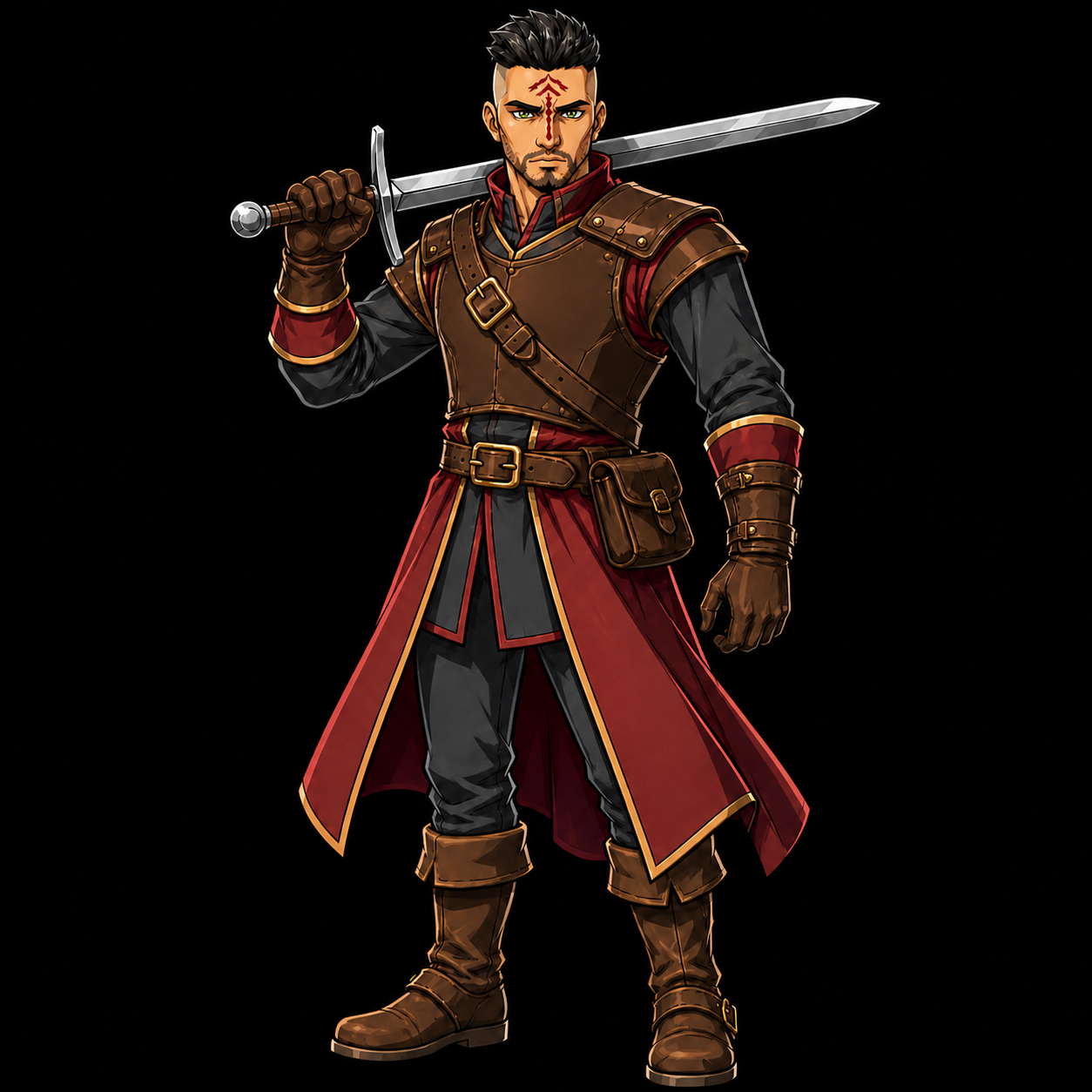Caius character portrait
